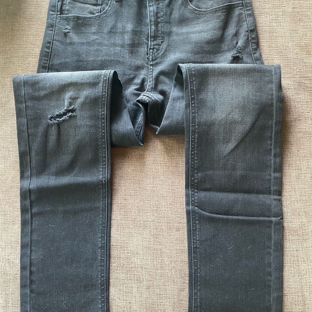 Distressed Denim Slim-Fit Jeans, Big Boys (size 20), Created for Macy's